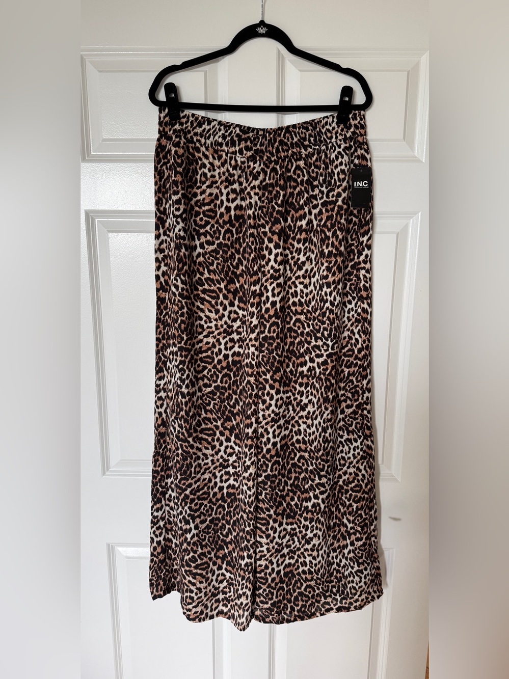 INC Leopard Print Pants NWT
